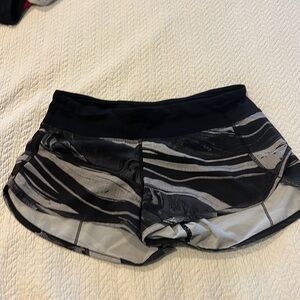 Lululemon’s popular Speed Up Shorts. 2.5” length. Size 4.